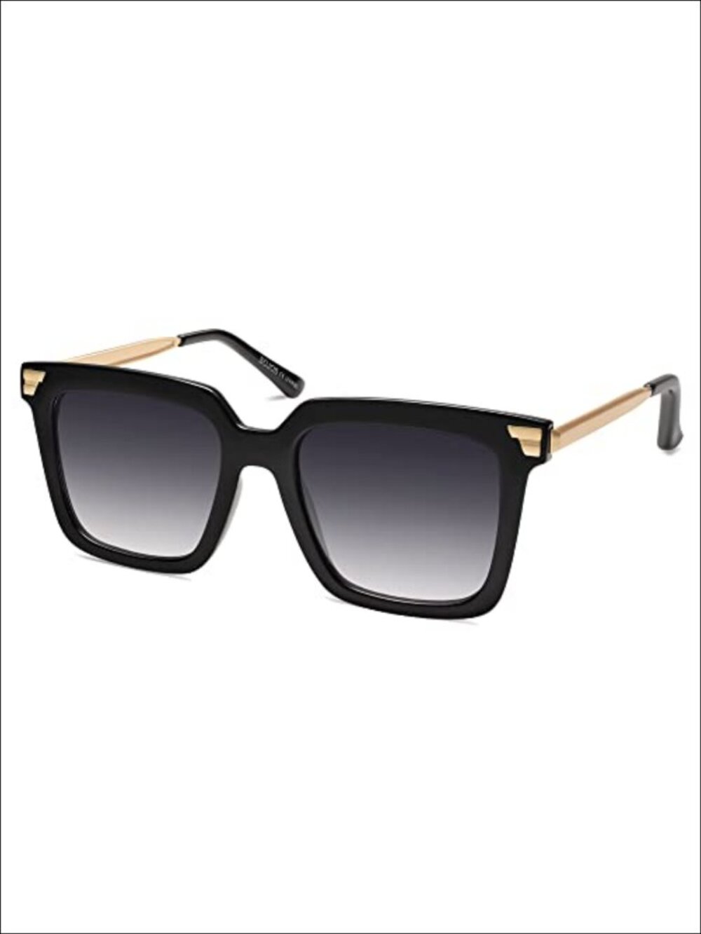 Retro Oversized Square Sunglasses for Women UV400 Full Frame Fashion